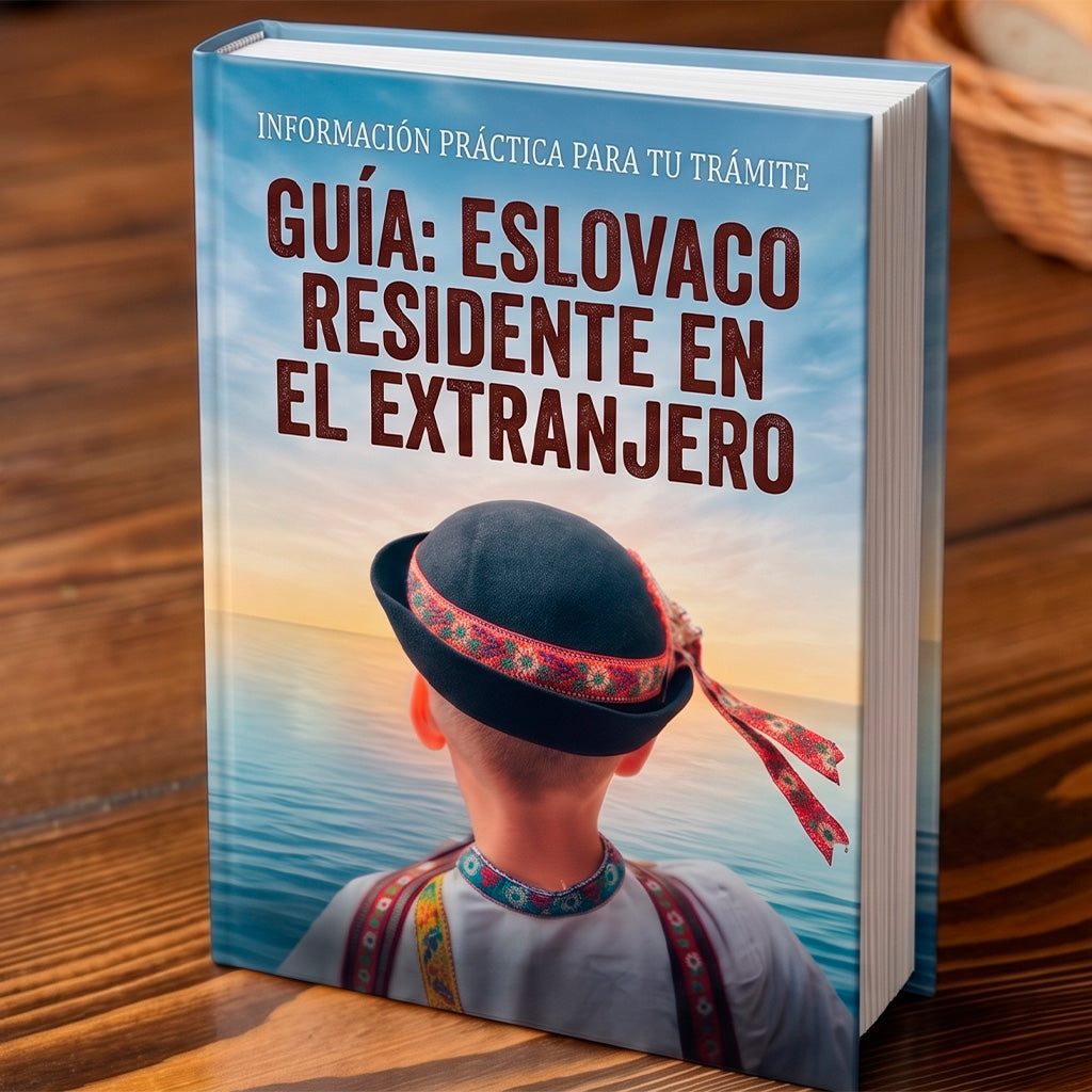 Certificado de Eslovaco Residente en el Extranjero (Guía)